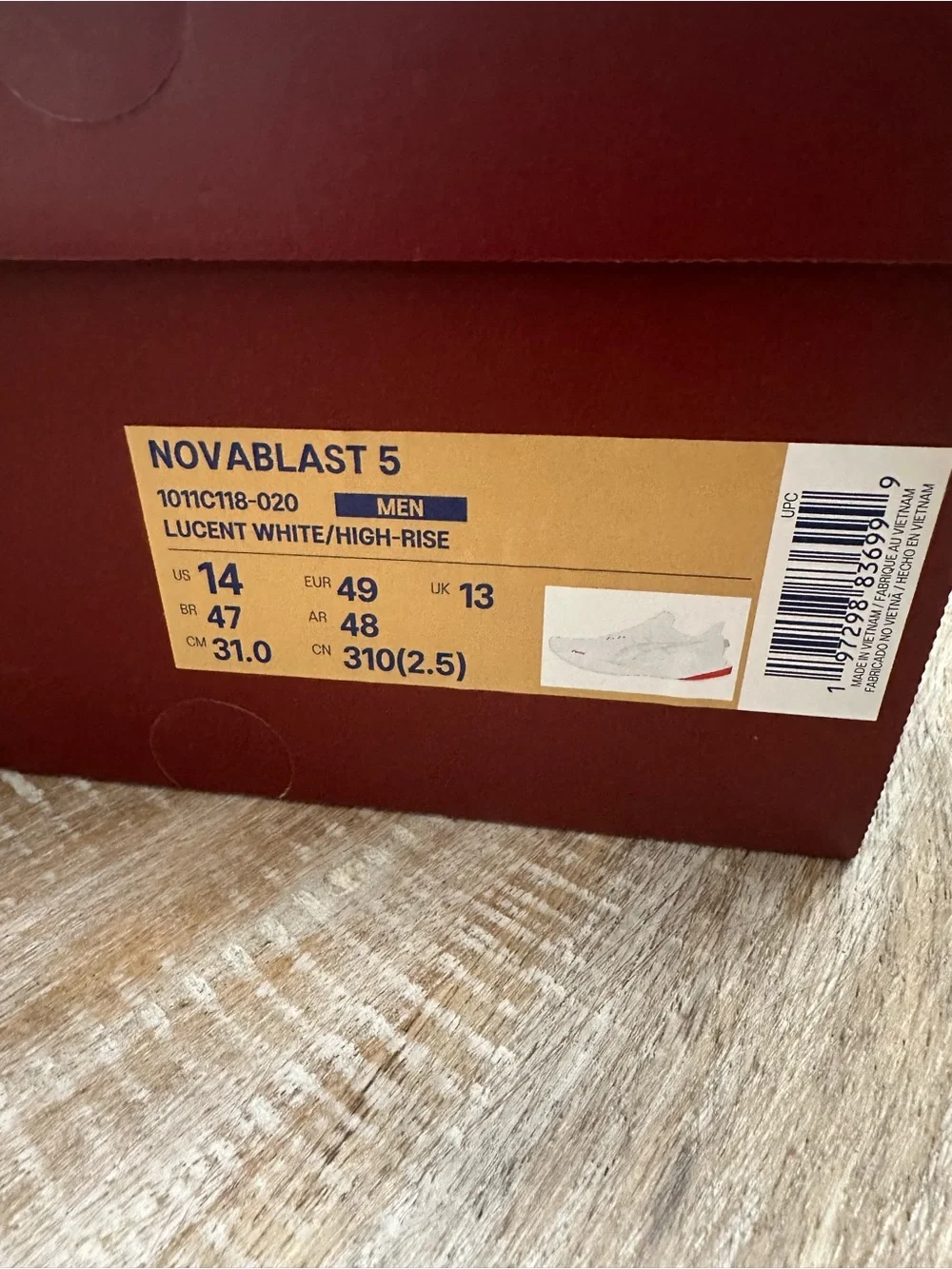 Bandit asics novablast